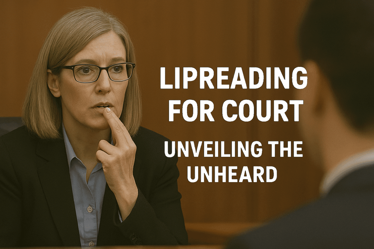 lipreading for court