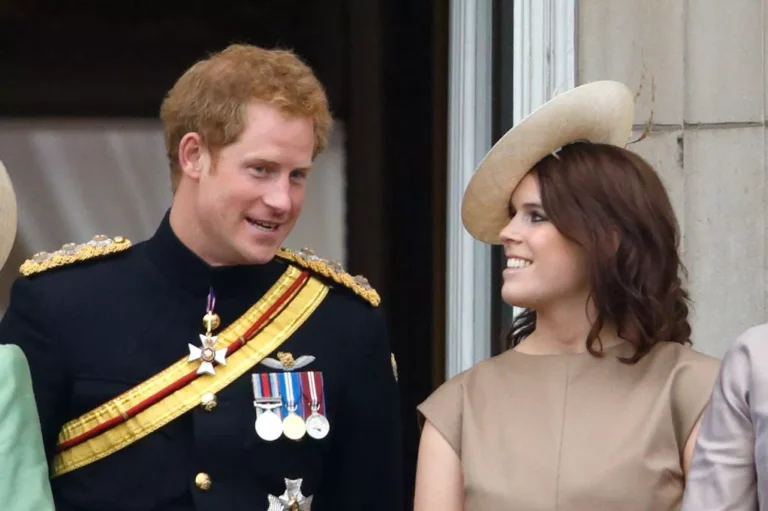 Prince Harry’s ‘brutal’ question he whispered in Eugenie’s ear at key event without Meghan