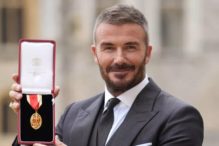 Sir David Beckham admits ‘more emotion than nerves’ as he finally gets knighted
