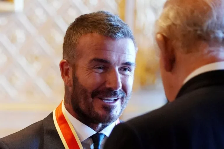 David Beckham’s intimate chat with King Charles revealed by lip reading expert