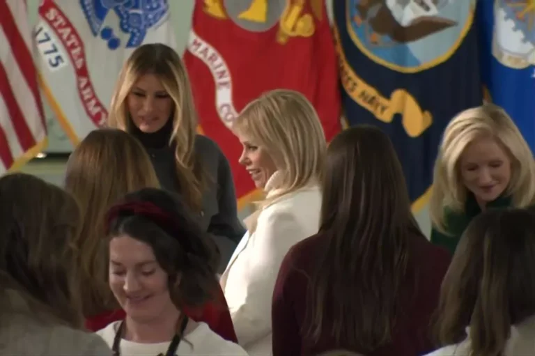 Melania Trump’s telling 5-word comment spotted by lip reader at Christmas event