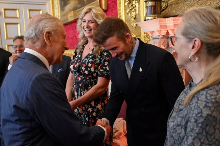 What King Charles ‘told’ David Beckham at knighthood ceremony amid Victoria tribute surprise