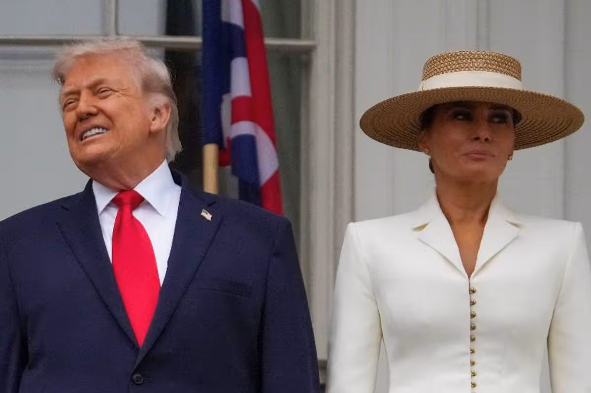 Trump and Melania
