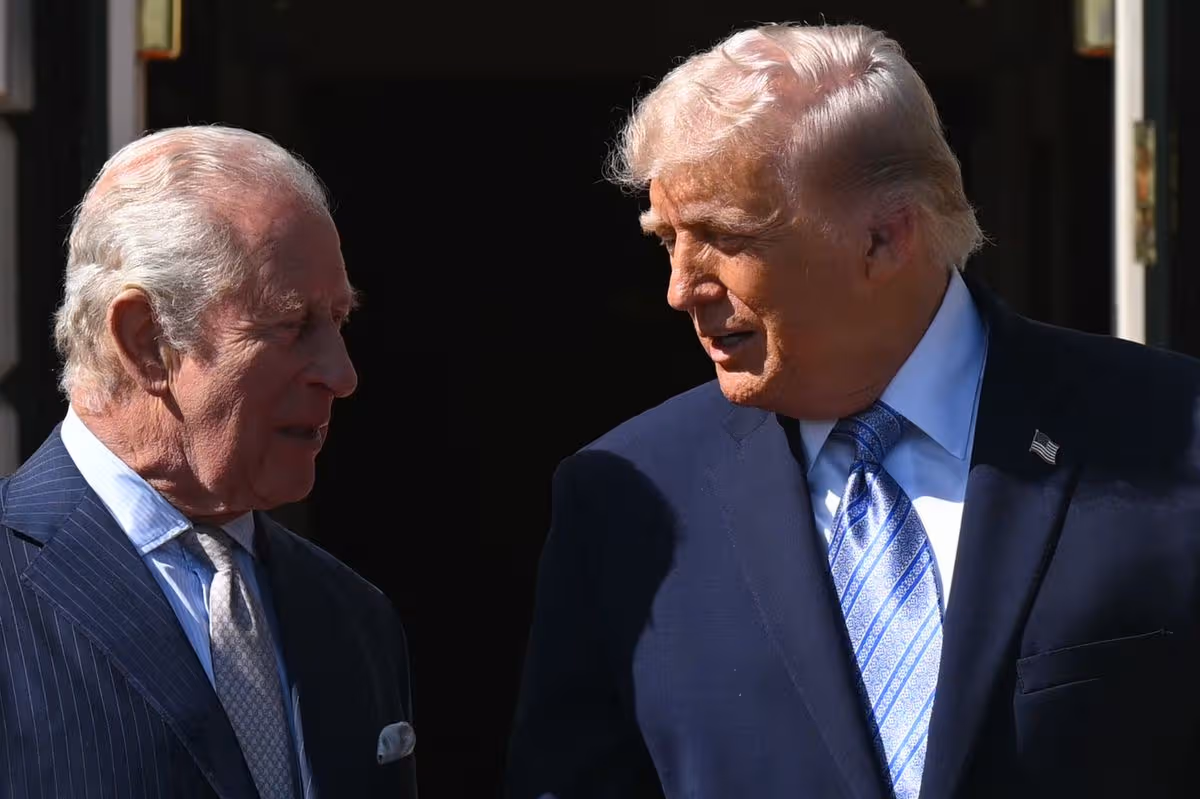 Lip reader shares Donald Trump's private warning to King Charles moments after his arrival
