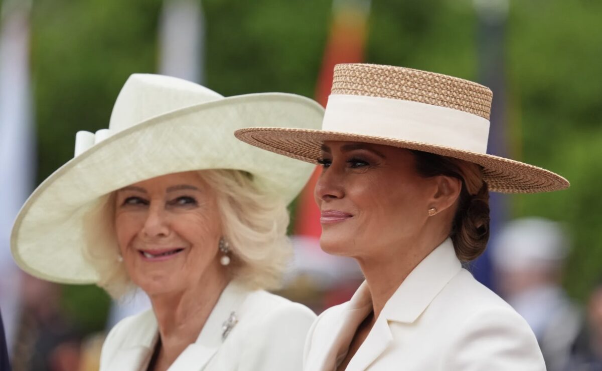 CAM ON THEN Private (and VERY British) joke between Queen Camilla and Melania is revealed by lip reader after 2nd day of State Visit