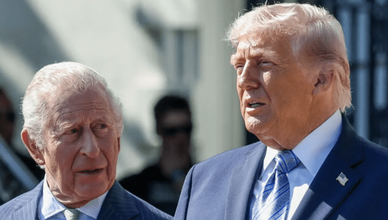 Donald Trump’s eerie warning to King Charles during US trip revealed by lip reader