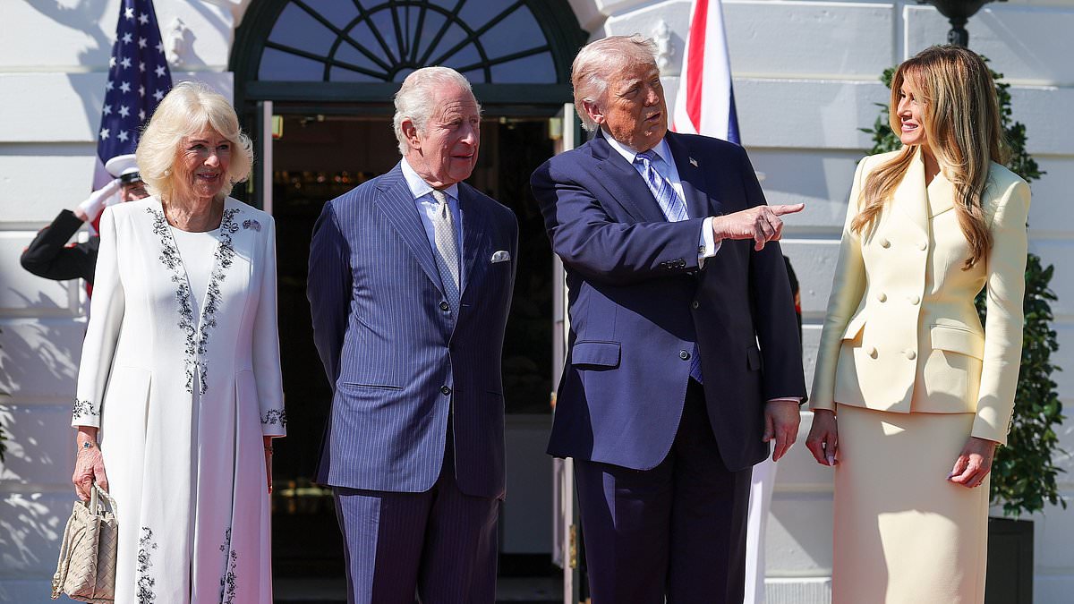 Lip Reader Uncovers Trump’s Cautionary Words to King Charles Upon Arrival
