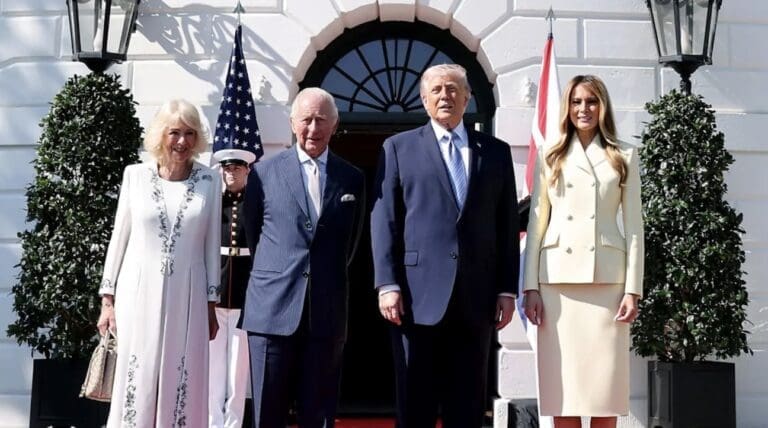 Lip reader reveals sinister warning Donald Trump issued King Charles during White House visit