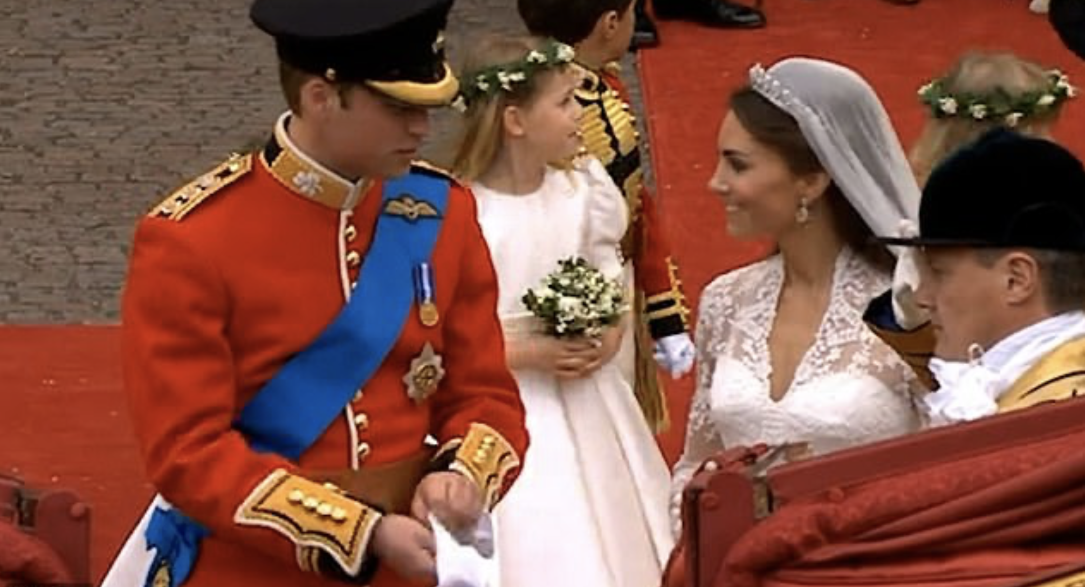 The first words Kate and William exchanged as newlyweds 15 years ago