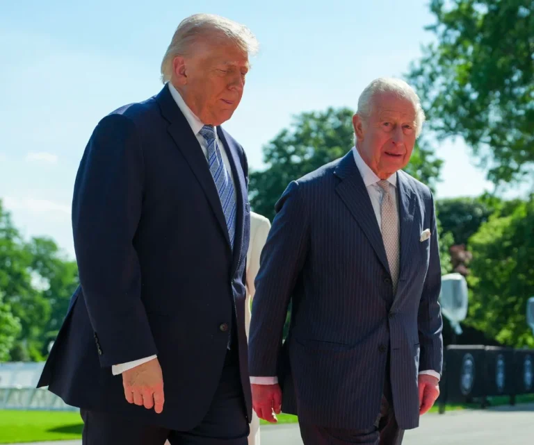 Lip reader reveals what Donald Trump REALLY said to King Charles
