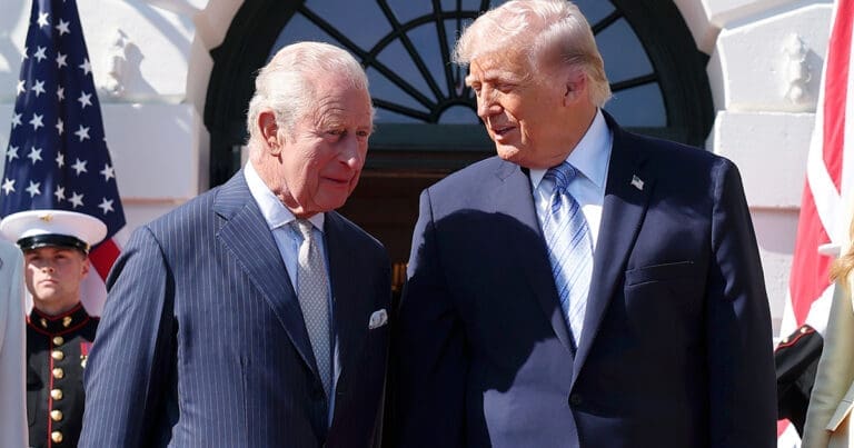 Lip reader claims King Charles appeared to “tell off” Trump immediately after they met