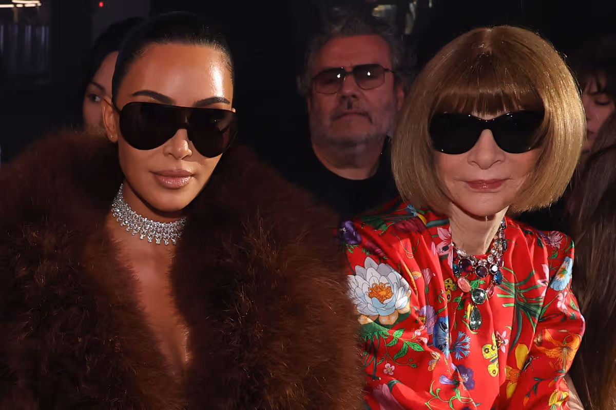 Kim Kardashian caught gossiping with Anna Wintour as she questions pal's 'sincerity'
