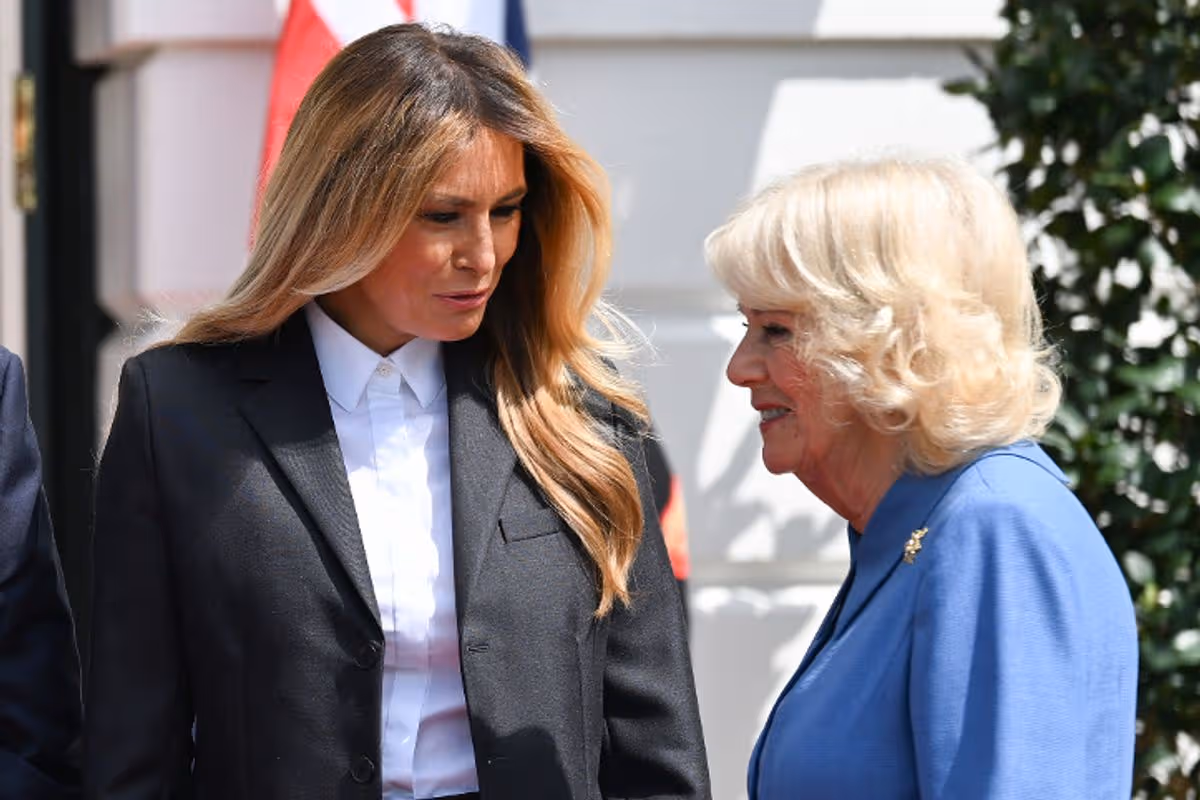 Melania Trump 'asked Queen Camilla to get a message to Kate Middleton' in surprise moment
