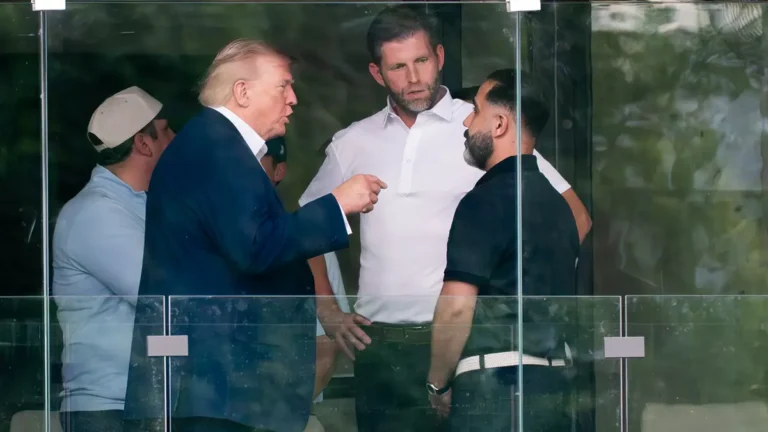 Lipreader claims Trump made telling ageing confession to son Eric as president soon to turn 80