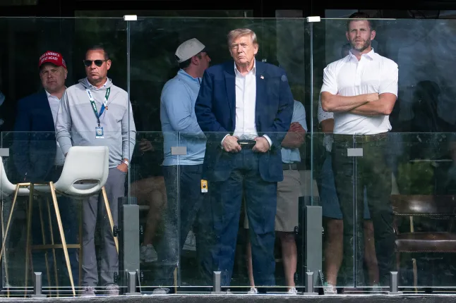 Lipreader reveals Donald Trump’s concerns over ageing in chat with son Eric