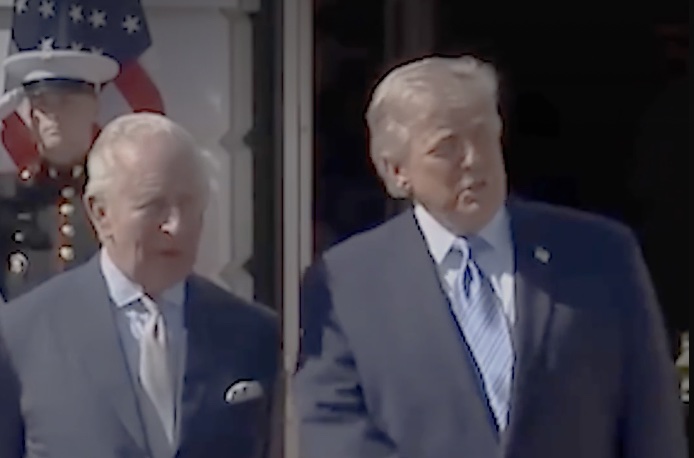 Lipreader reveals Trump-King exchange