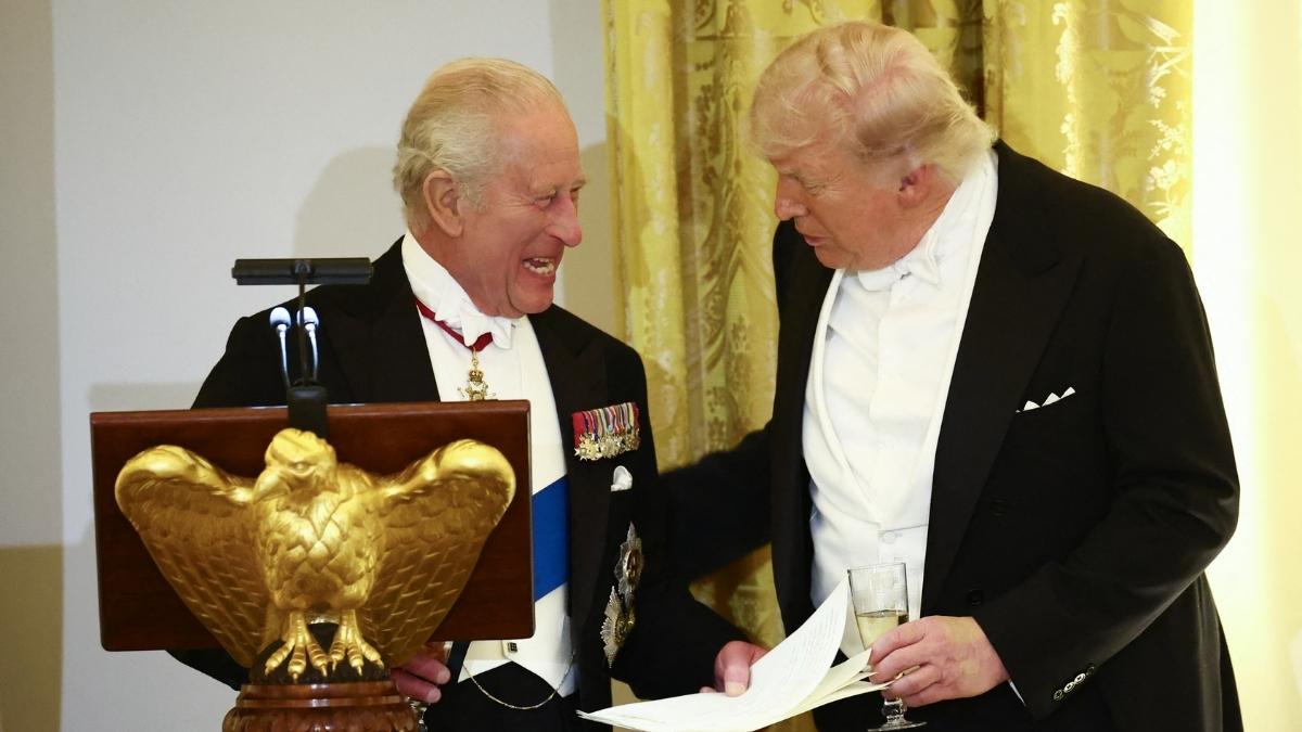 Donald Trump Asked King Charles This Daring Question, Claims Lip Reader