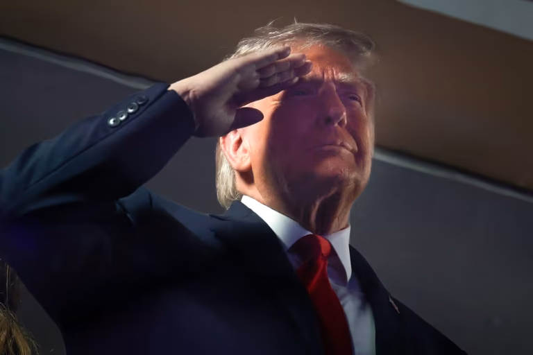 Trump blasted for National Anthem blunder at Knicks playoff game