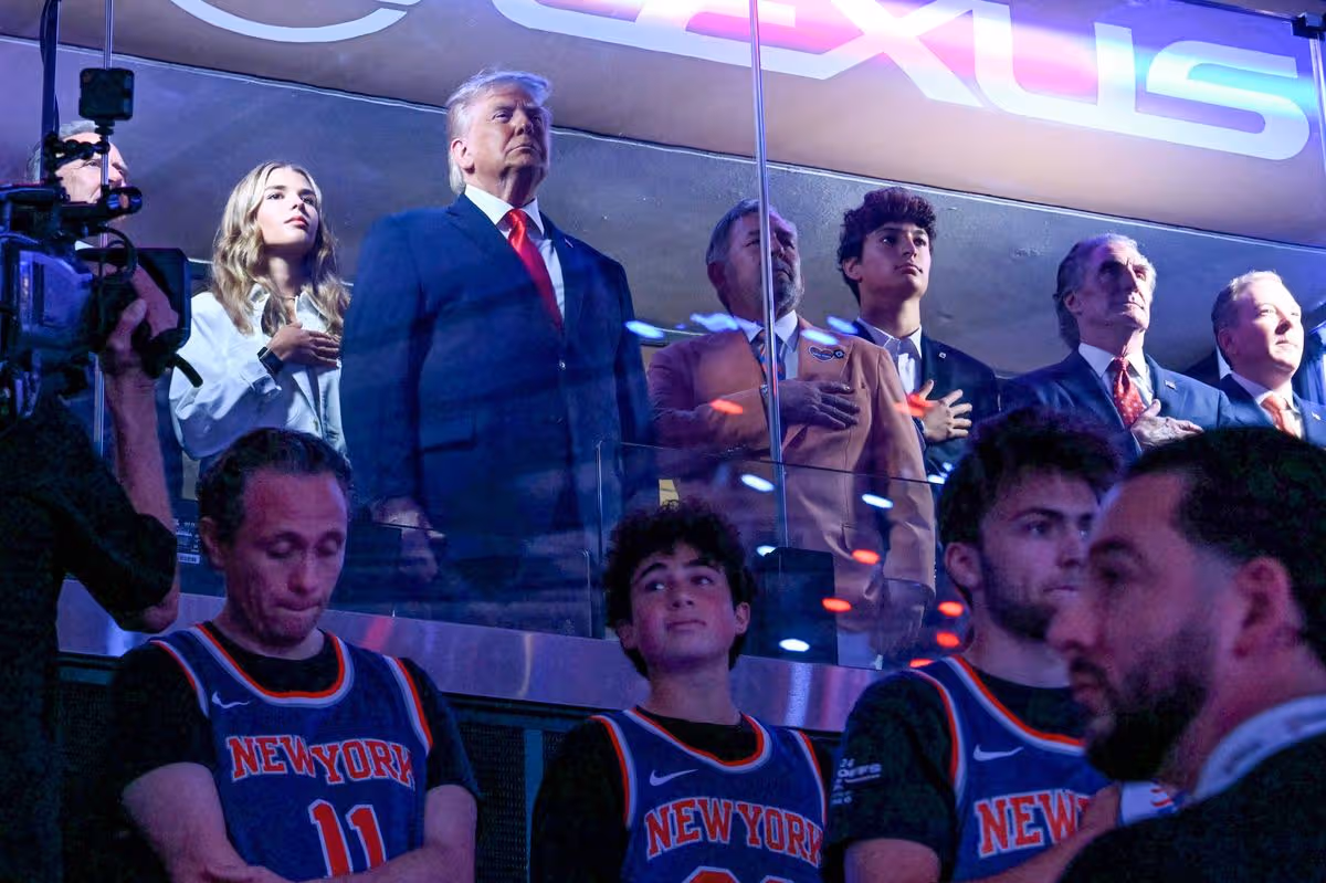 Expert lip reader spots Donald Trump's desperate plea at NBA Finals as fans boo him