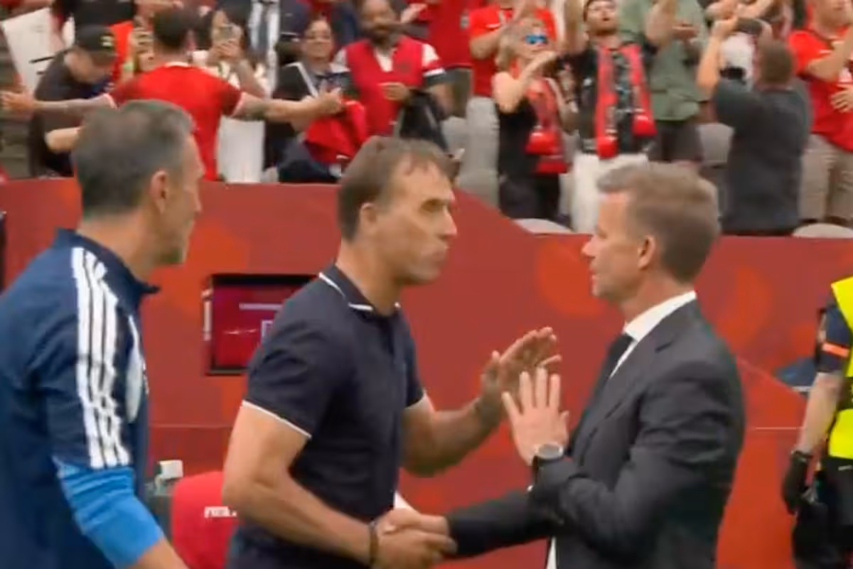 Canada coach Jesse Marsch and Qatar coach Julen Lopetegui