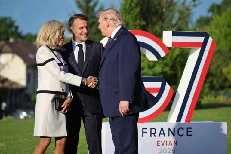 Trump asks Macron ‘have you forgotten how to speak English?’ according to lip reader