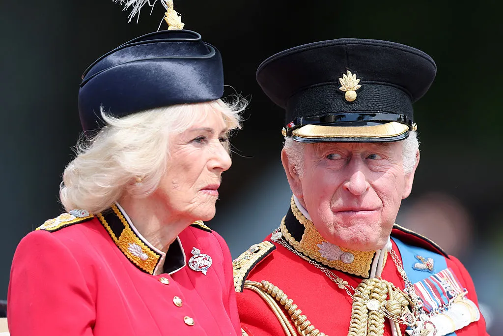 King Charlesand Queen Camilla in carriage