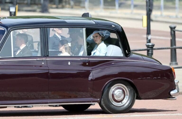 Princess Kate goes into secret mum mode with George, Charlotte and Louis at Trooping the Colour