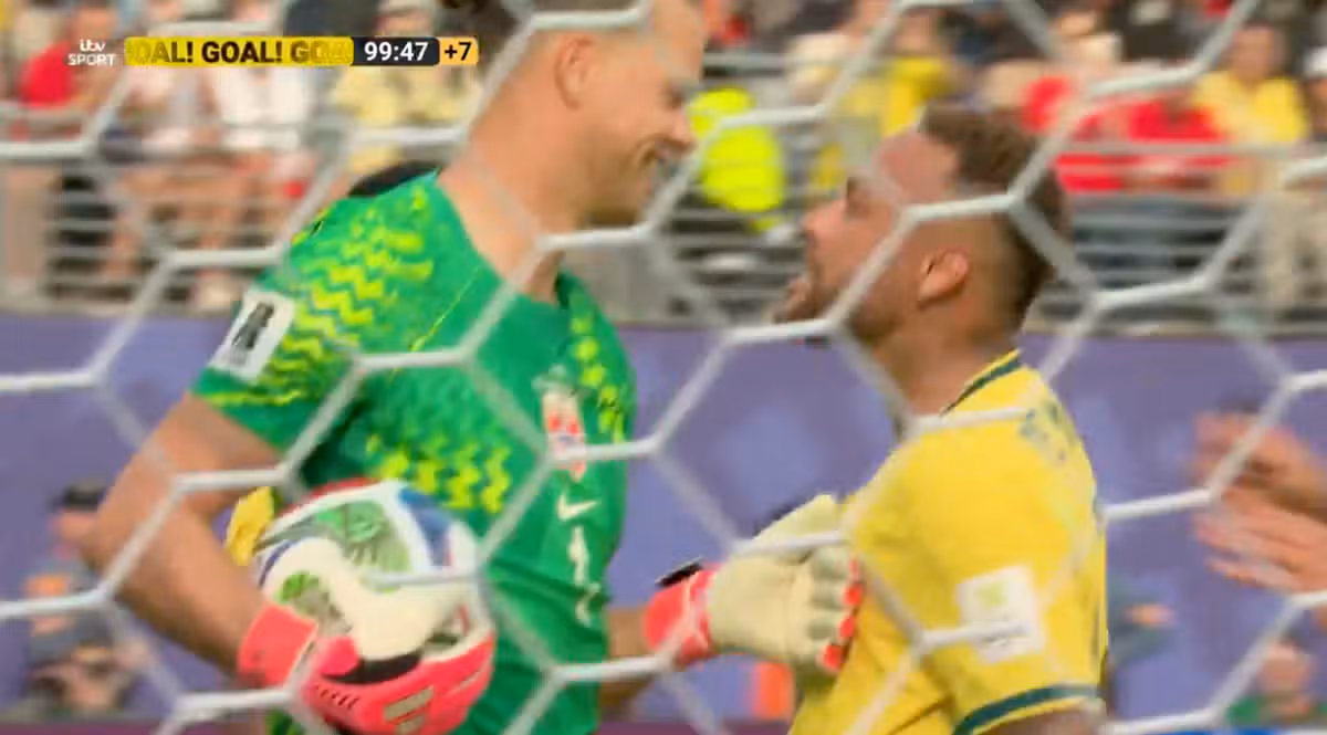 Ørjan Nyland and Neymar