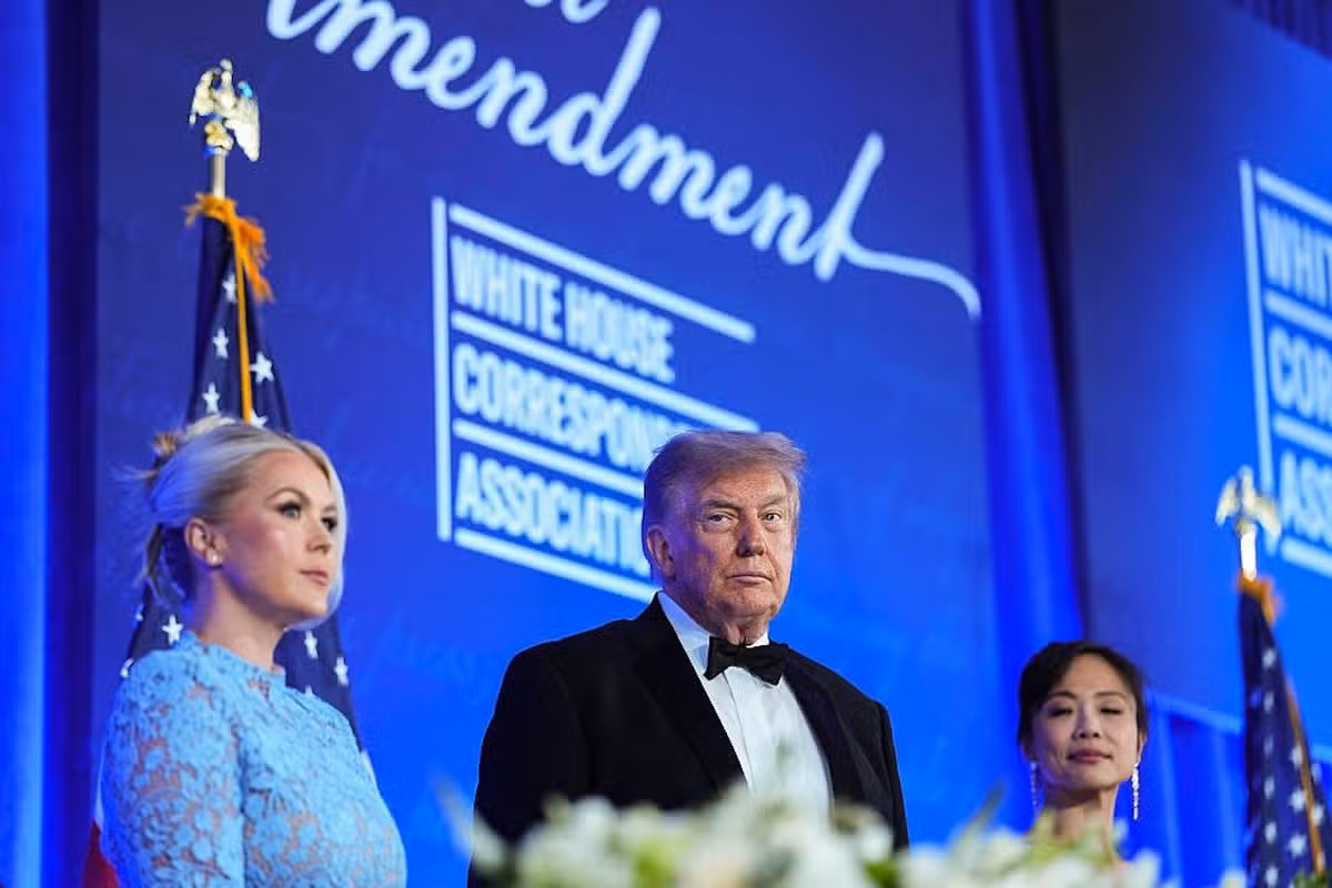 Karoline Leavitt and Donald Trump