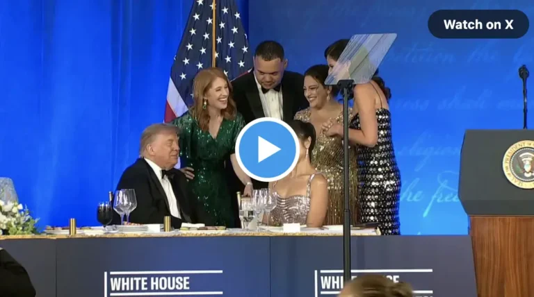 Lipreader exposes Trump’s actual feelings on WHCD winners after congratulating all of them