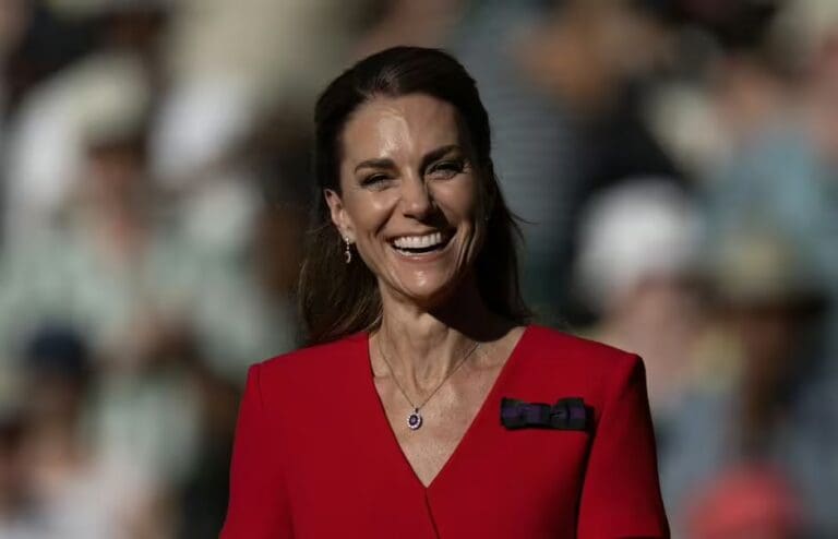 Princess Kate’s sweet five-word comment to tennis star during Wimbledon appearance