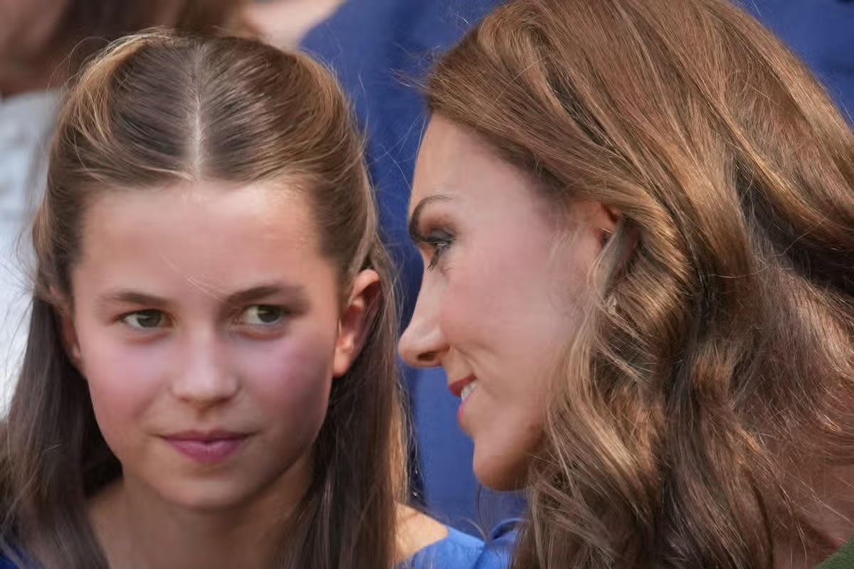 Princess Charlotte and Princess Catherine