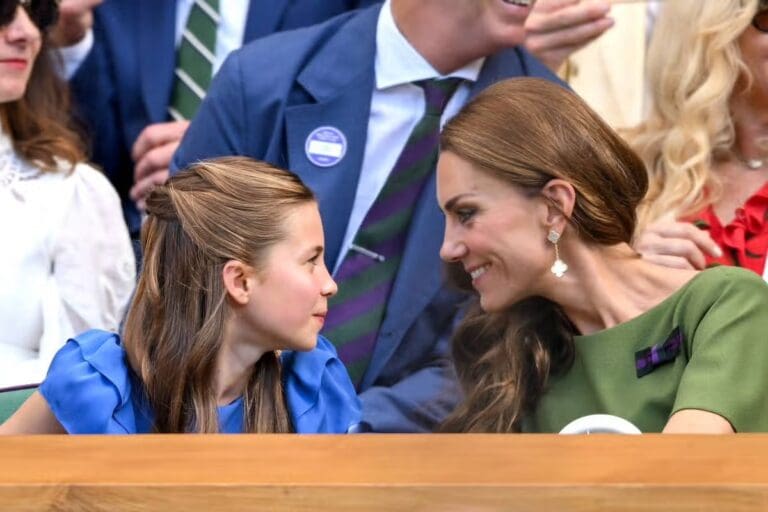 Princess Charlotte’s relatable Wimbledon moment with Kate Middleton revealed by lipreader