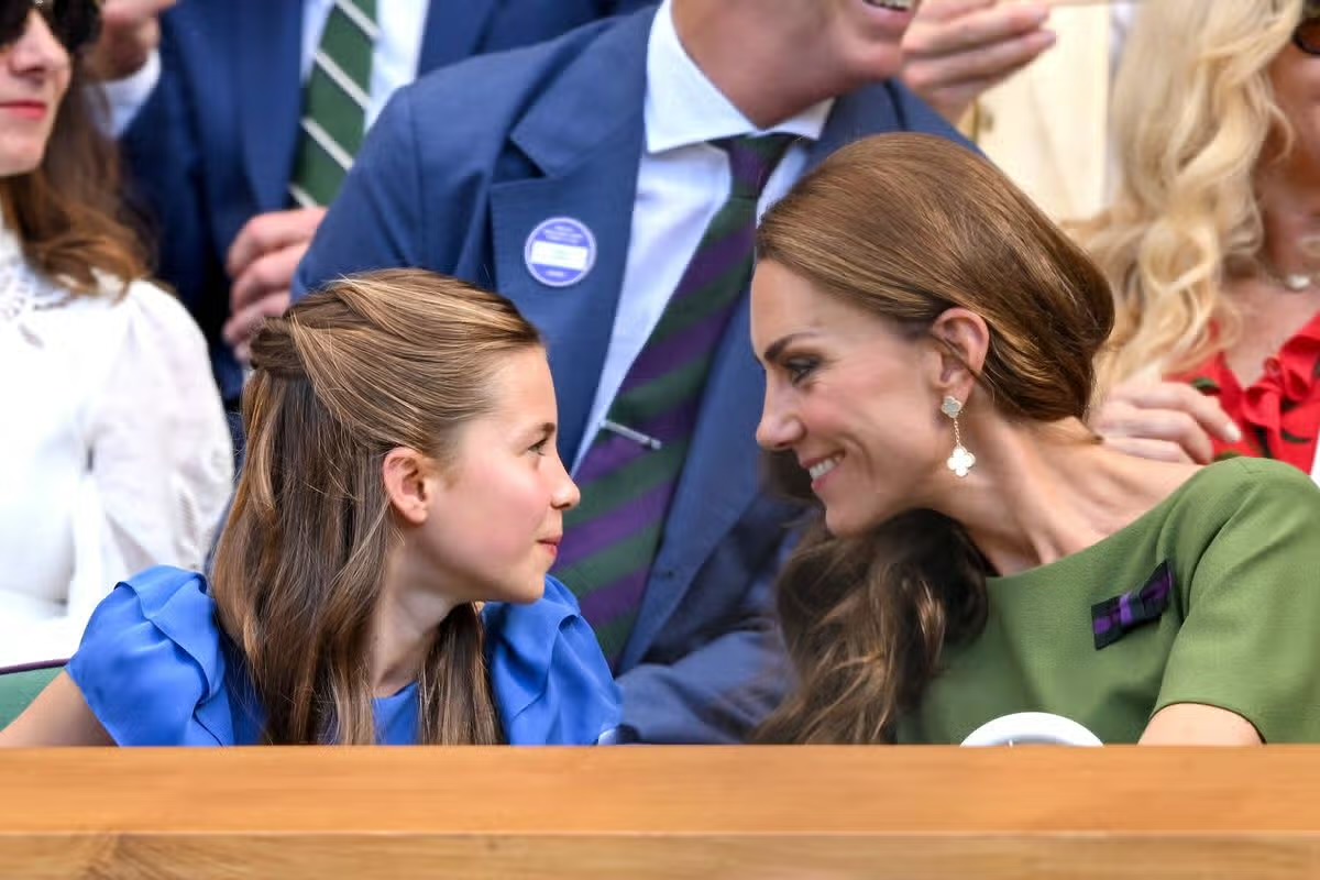 Princess Charlotte and Mum Princess Catherine