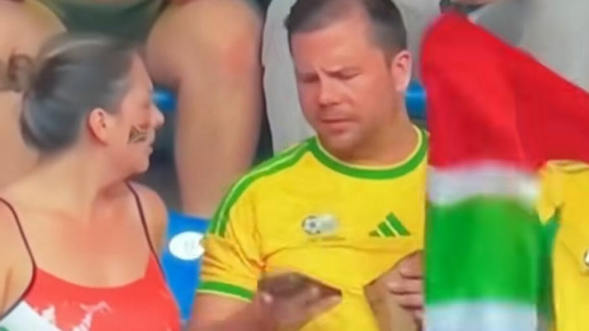 South African couple arguing at FIFA 2026
