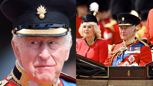 ‘Mess’: Lip reader reveals King Charles III’s five-word confession to wife Queen Camilla at Trooping the Colour