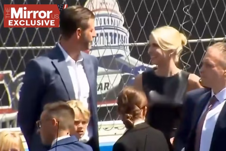 Lip reader exposes Eric Trump’s awkward conversation with Natalie Harp after leaked apology letter