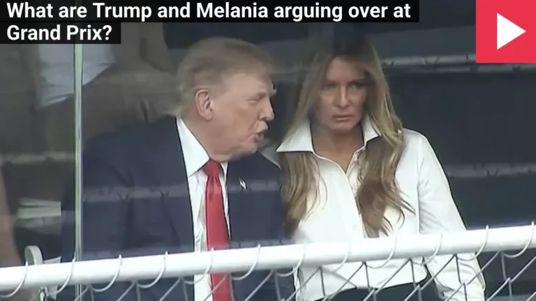 Report Ad What Donald Trump and Melania ‘argued’ about during Freedom 250 IndyCar race