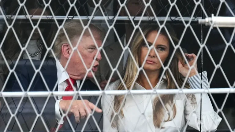 Lip reader ‘reveals what Melania Trump said to Donald’ during ‘intense’ argument before walking off