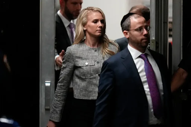 Lip reader ‘exposes’ what Eric Trump said to Natalie Harp in awkward exchange