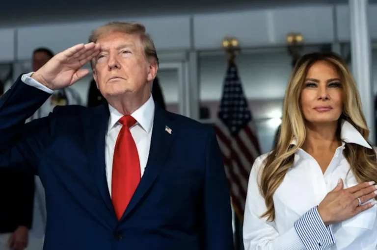 Lip reader reveals what Melania Trump whispered to Donald during ‘intense’ exchange Faye James Tue, August 25, 2026 at 2:35 AM GMT+1 4 min read